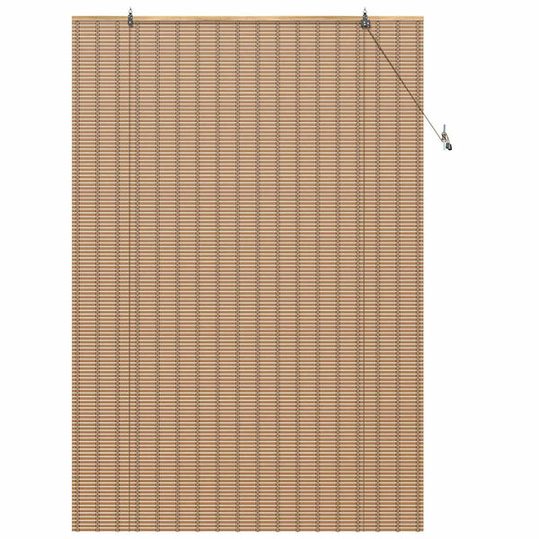 vidaXL Store enrouleur Autre Marron Clair 150 x 220 cm Bambou