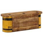 vidaXL Banc de rangement/buffet 120x30x40 cm bois de récupération