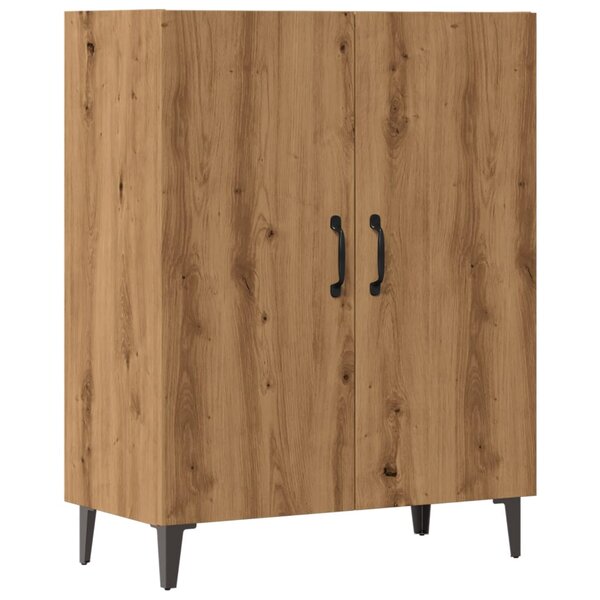 vidaXL Buffet chêne artisanal 70x34x90 cm bois d'ingénierie