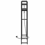 vidaXL Tête de lit de rangement Chêne noir 75 cm Bois d'ingénierie