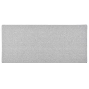 vidaXL Tapis de couloir Gris clair 50x100 cm