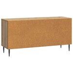 vidaXL Meuble TV 102 x 34 5 x 50 cm Chêne artisanal Bois d'ingénierie
