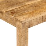 vidaXL Table basse 100x55x40 cm bois de manguier massif
