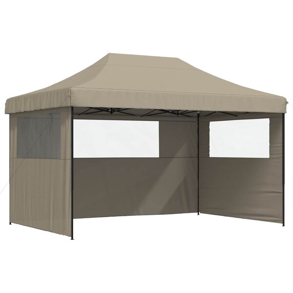 vidaXL Tente de fête Taupe 292 x 440 x 315 cm Tissu Oxford