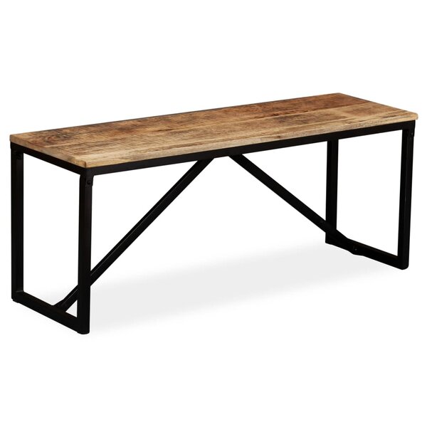 Banc banquette 110 x 35 x 45 cm bois de manguier massif 02_0021235
