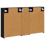 vidaXL Ensemble de Meubles de Salle de Bain 3 Pièces 106 x 16 x 62 5 cm