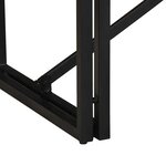 vidaXL Table basse 100x50x35 cm bois de manguier massif brut