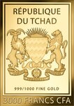 Pièce de monnaie en Or 3000 Francs g 0.031 (1/1000 oz) Millésime Gold Gift FOUR GIRLS