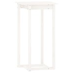 vidaXL Ensemble de bar 3 Pièces Blanc Bois de pin massif