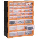 vidaXL Organisateur multi-tiroirs avec 39 tiroirs 38x16x47 cm