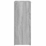 vidaXL Porte-parapluie Gris Sonoma 25 x 24 5 x 64 cm Bois d'ingénierie