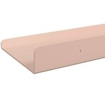 vidaXL Étagère flottante 3 pc Rose 40 x 9 x 2 5 cm Acier