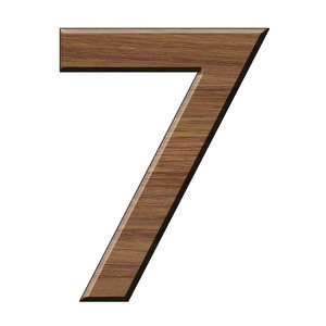 N°7 enigma  auto adhésif 3m  pour boites aux lettes  portes  casiers ...  Intérieur/extérieur