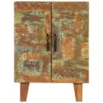 vidaXL Buffet sculpté à la main 55x30x75 cm bois massif récupération