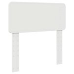 vidaXL Tête de lit Blanc 100 cm Bois d'ingénierie