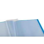 Protège-documents En Polypropylène Souple Opak 160 Vues - A4 - Bleu Clair - X 8 - Exacompta