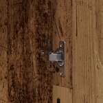 vidaXL Ensemble de mobilier de salle de bain de 4 pièces Bois usé