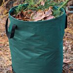 Nature Sac poubelle de jardin Rond 240 L Vert