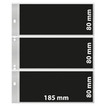 Feuilles Multi collect à 3 poches de 185 x 80 mm