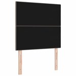 vidaXL Tête de lit LED avec bandes LED Taupe 90 cm tissu