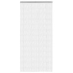 vidaXL Moustiquaire de porte à chaîne 100x212 cm aluminium