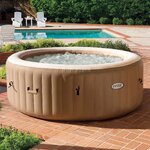 Intex Cuve thermale de massage à bulles ronde PureSpa 196x71 cm