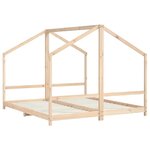 vidaXL Cadre de lit pour enfants 2x(90x200) cm bois de pin massif