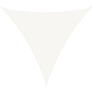 vidaXL Voile d'ombrage 160 g/m² Blanc 4 5x4 5x4 5 m PEHD
