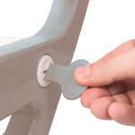 Dolu 7245 - Toilettes d'apprentissage avec échelle pour enfant