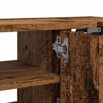 VidaXL Armoire murale vieux bois 101x30x29 cm bois d'ingénierie