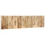 vidaXL Tête de lit 200 cm bois de manguier brut massif
