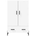 vidaXL Buffet haut blanc 69 5x31x115 cm bois d'ingénierie