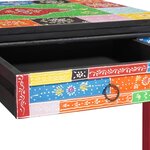 vidaXL Bureau Marron 100 x 50 x 75 cm Bois de manguier massif