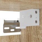 vidaXL Meubles TV muraux 4 Pièces Chêne sonoma 30 5x30x30 cm