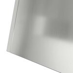 vidaXL Jardinière à pilier Argent 35 x 35 x 73 cm