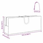 vidaXL Housse de meubles d'extérieur 125 x 32 x 50 cm