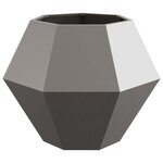 vidaXL Jardinière 2 Pièces Rouillé 75 x 75 x 60 cm