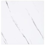 vidaXL Étagère Murale Marbre blanc 23 x 23 5 x 4 cm Bois d'ingénierie