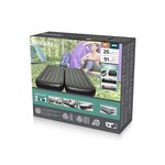 Bestway Lit gonflable 3-en-1 Noir et gris 188x99x25 cm