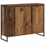 vidaXL Meuble d'appoint Bois Ancien 96 5 x 30 x 75 cm