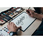 Bloc Calligraphie 30x40 25 feuilles 130g ivoire encollé en tête CLAIREFONTAINE