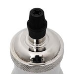 vidaXL Douilles de lampe 2 Pièces nickel satiné E27