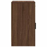 vidaXL Buffet Chêne marron 40 x 40.5 x 75 cm Bois d'ingénierie