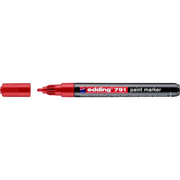 Marqueur Peinture 791 rouge 1-2 mm EDDING