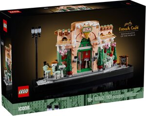 LEGO Icons - Café Français - Modèle de Bistro à Construire - 10362
