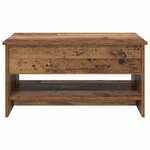 vidaXL Table basse Bois ancien 80 x 50.5 x 41.5 cm Bois d'ingénierie