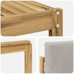 vidaXL Ensemble de canapés d'extérieur 10 pc Blanc et gris clair
