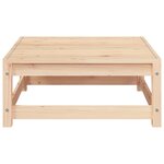 vidaXL Salon de jardin 2 Pièces avec coussins Bois de pin massif