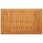 Ensemble Bistro de Jardin Pliable 4 Pièces en Bois Massif d'Acacia vidaXL