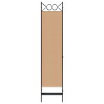 vidaXL Paravent à 6 panneaux Beige 240 x 180 cm Tissu